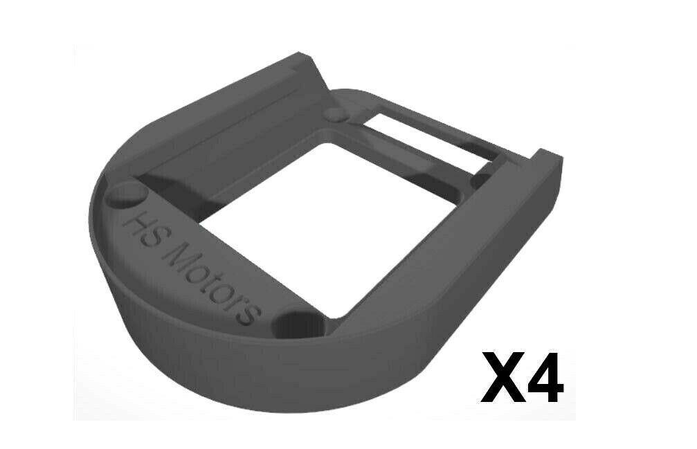 x4 Makita Li-Ion Cordless 18V Single Battery Holder Mount Storage Bracket