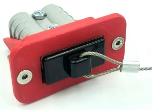 RED SB50 Anderson Plug flush Mount Cover countersunk+ DUST CAP+ Gen 50 Amp Plug