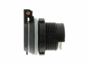 Shallow fit only 25mm deep Fast charge 2.4A DUAL USB SOCKET 90 DEGREE TERMINALS - Image 3