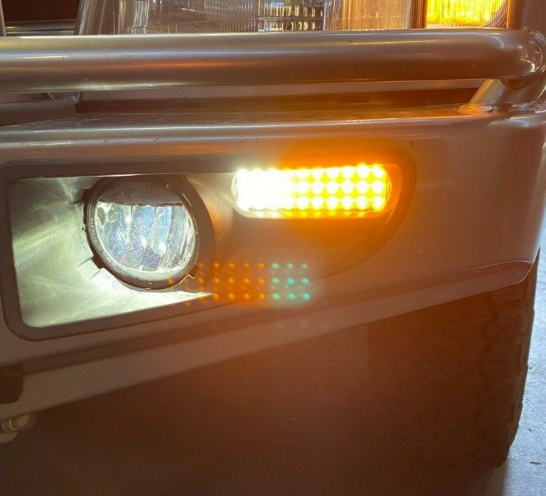 A Pair LED Bullbar Front Indicator & Park Lights suits Many ARB Bull