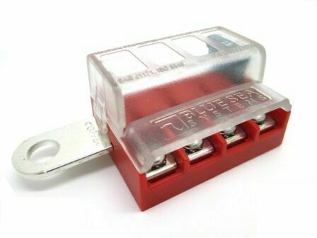 BLUE SEA FUSE BLOCK Std BLADE Battery Terminal Mount Kit inc pos and neg - Image 5