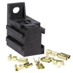 5 Pack Of 5 PIN MICRO RELAY BASE HOLDER SOCKET FOR 4 & 5 PIN RELAYS & TERMINALSHS