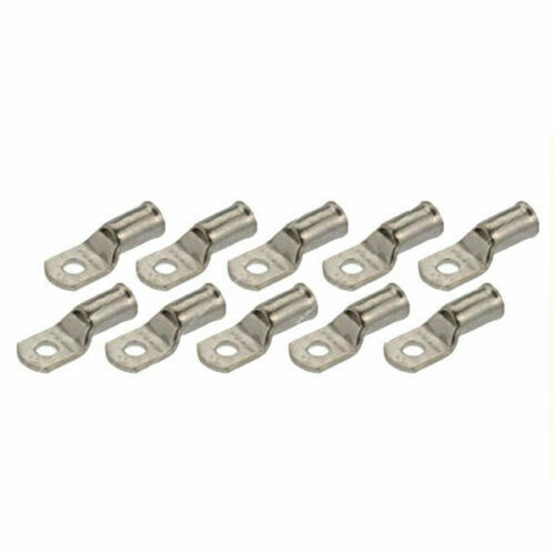508 Battery Cable Lug Copper 50mm2 0 B&S 8mm stud 10 Pack Crimp or