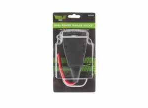 HULK 4x4 Dual Power 7 Pin Flat Trailer Socket With 50 Amp Anderson Plug With LED HS Autoparts