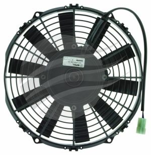 SPAL THERMO FAN 10 Inch (255MM) PULLER ELECTRIC 12V 643 CFM STRAIGHT BLADE