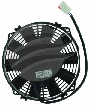 SPAL THERMO FAN 8 Inch (190MM) PUSHER ELECTRIC 12V 407 CFM STRAIGHT BLADE