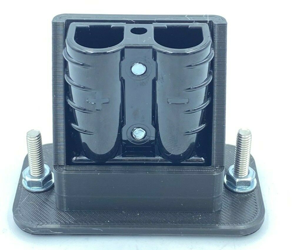 50Amp Anderson Plug flush Mount countersunk Mount Gen Black 50Amp Plug inc Cap - Image 5