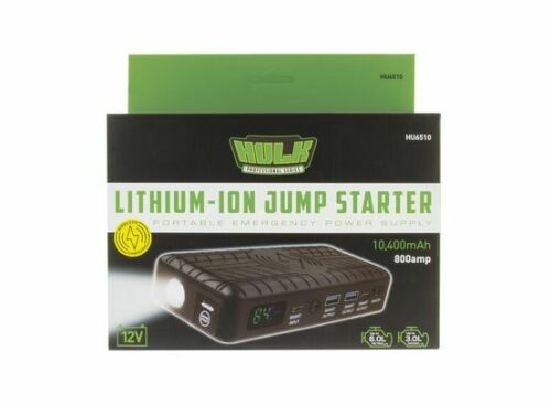 HULK 4x4 Professional Series LITHIUM-ION JUMP STARTER - 10,400MAH - 800 AMP - Image 9