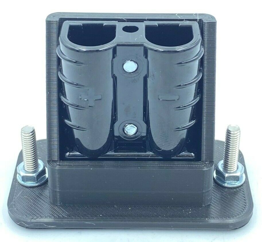 50Amp Anderson Plug flush Mount countersunk Mount Gen Black 50Amp Plug - Image 3