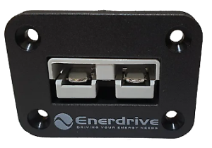 ENERDRIVE 50 Amp Anderson Plug flush Mount countersunk Mounts inc 50Amp Plug