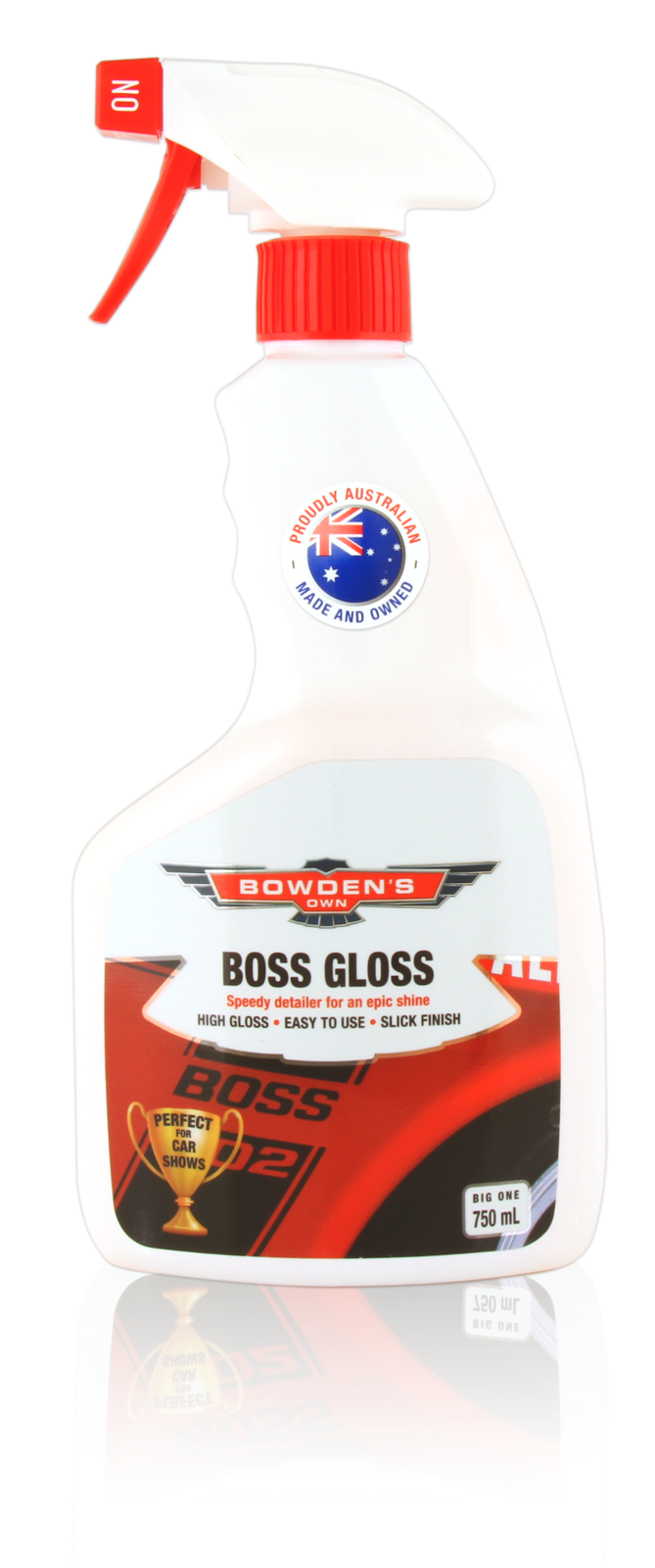 BOWDEN'S OWN BOSS GLOSS DETAILING SPRAY 750ML