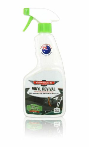 Bowden's Own Vinyl Revival 500ML Plastic Rubber Vinyl Protectant Detail Spray