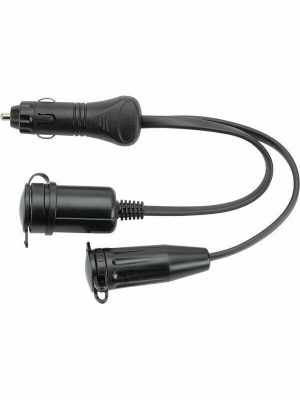 Narva HD Double Adaptor Cigarette Lighter Plug To Merit And Accessory Sockets