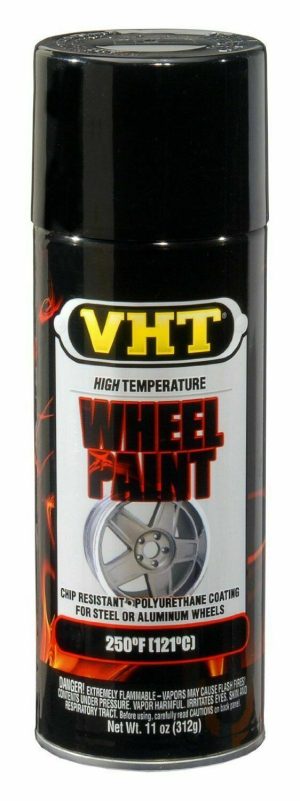 VHT Gloss Black Wheel Paint Spray Heat Proof sp187