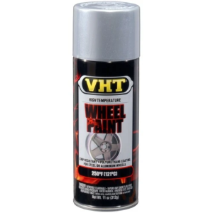 VHT Wheel Paint High Temperature Spray Can Satin Black SP183