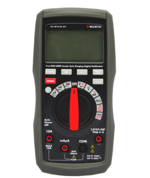 Wurth DIGITAL MULTIMETER TRUE RMS 6000 COUNTS