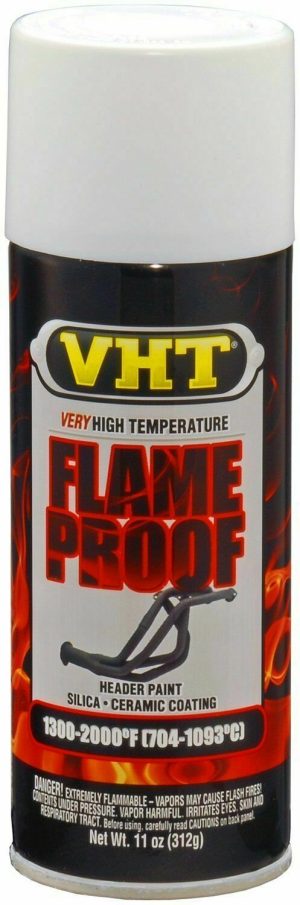 VHT FLAME PROOF White Primer PAINT for EXHAUST ENGINE HIGH TEMPERATURE SP118