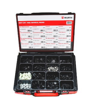 Wurth BODY CLIP ASSORTMENT suits - FORD/HOLDEN/UNIVERSAL 390 piece