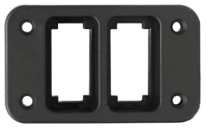 DOUBLE, 2 FLUSH MOUNT SWITCH PANEL - EARLY TOYOTA