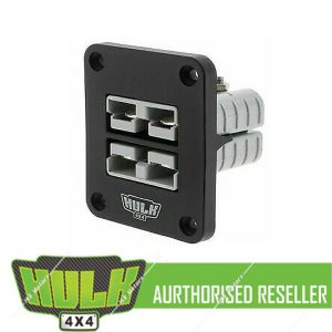 HULK 4x4 Twin Dual Flush Mount 50 Amp Anderson plug mounting bracket panel cover