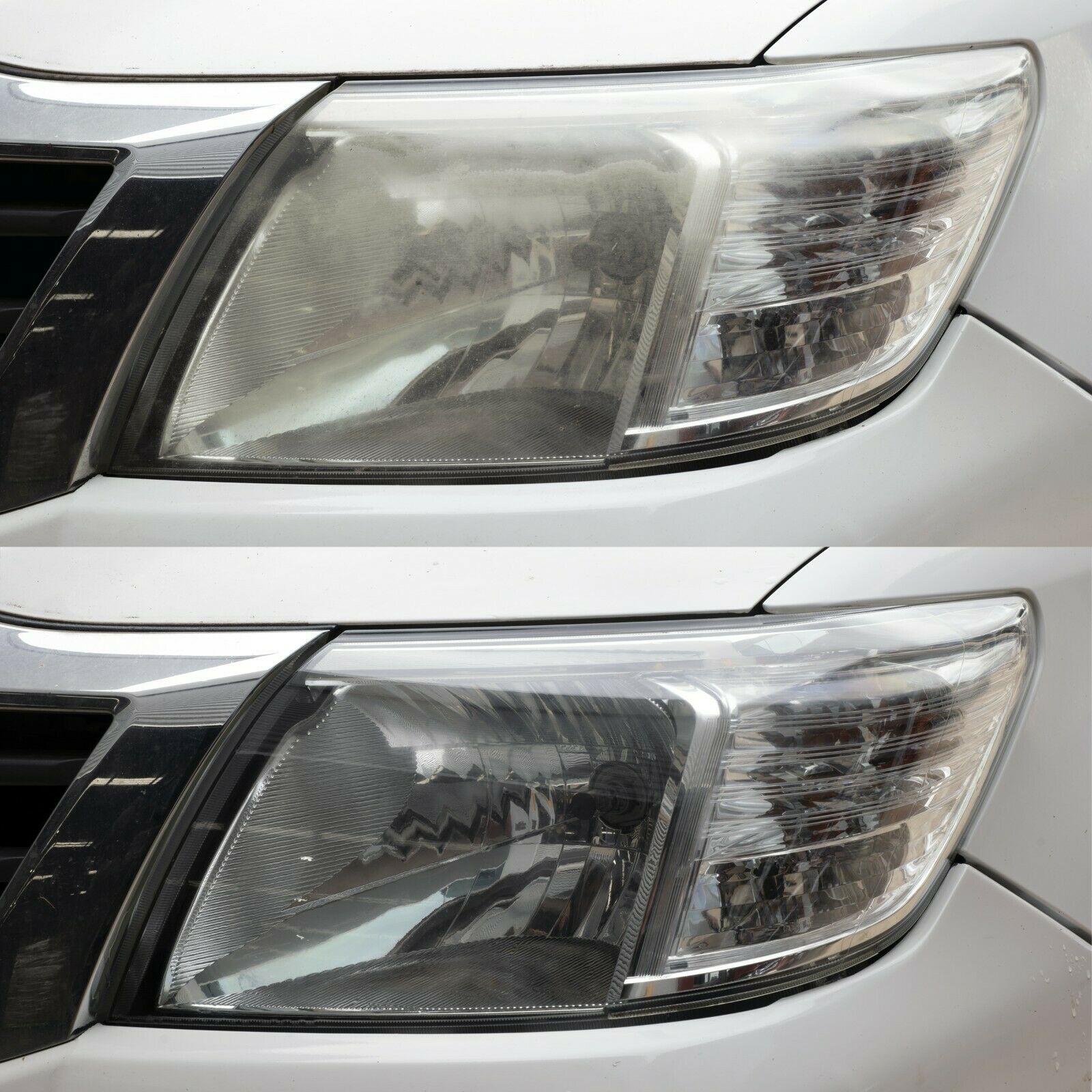 INVISION Headlight Restoration Kit HEAVY LENS DAMAGE DIY Restore Yellow