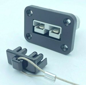 50 Amp Anderson Plug flush Mount countersunk + DUST CAP + 50Amp Plug