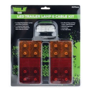 LED Trailer Light Lamp Kit PLUG & PLAY Perfect for Box Trailer Easy DIY - Image 5