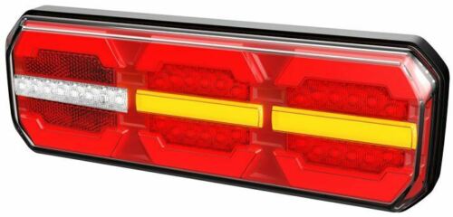 x2 LED 10-30V COMBINATION LAMP Stop/Tail/Sequential Indicator/Reverse Twin Pack - Image 2