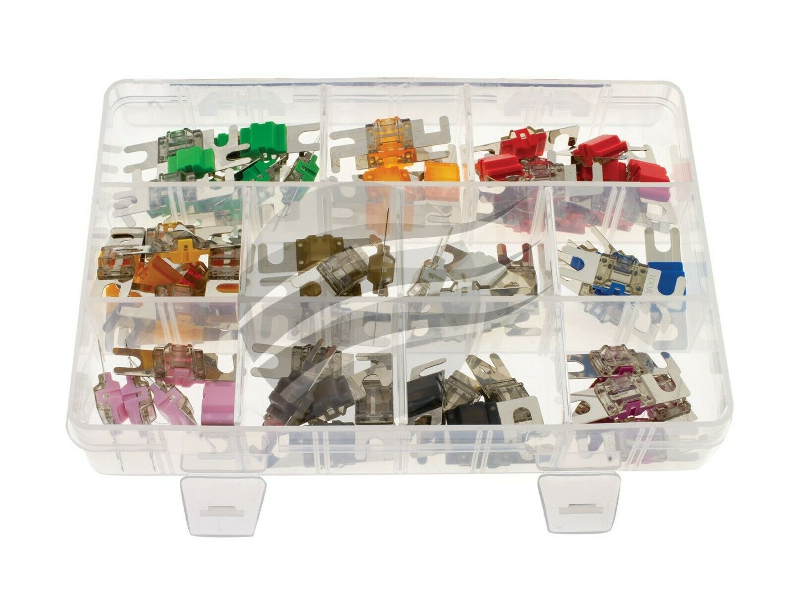 70 PCS MIDI FUSE ASSORTMENT KIT AMP RANGE 30A200A HS Autoparts