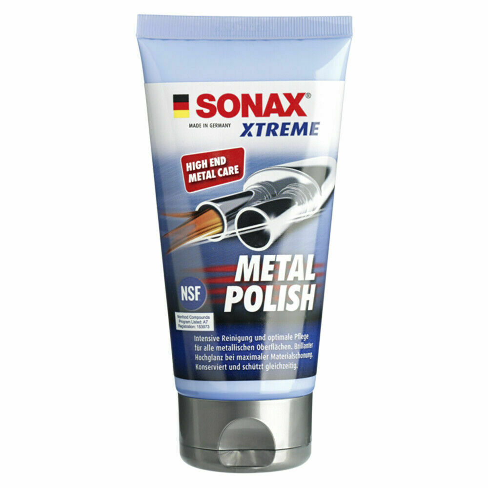 SONAX Xtreme Metal Polish Compound suits- Automotive & Household Usage 150g