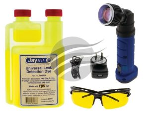 Air Con AC A/C REFRIGERANT UV DYE FLUORO DYE INSPECTION LIGHT PACK KIT
