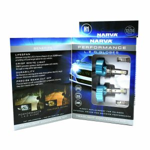 Narva H1 LED Headlight Kit 12/24V - H1 LED Headlight Kit Hi/Lo Beam GENII 18401 - Image 2