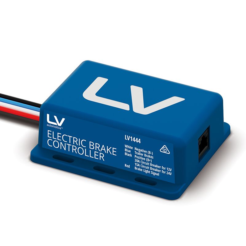 Remote Head Electric Brake Controller 12/24V COMPACT REMOTE HEAD 1-3 Axles