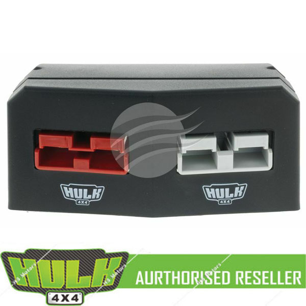 50AMP Anderson DOUBLE SURFACE MOUNT HOUSING inc RED & GREY & Dust Caps