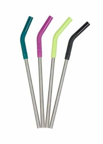 KLEAN KANTEEN 4 Pack COLOUR Steel 8mm Straws