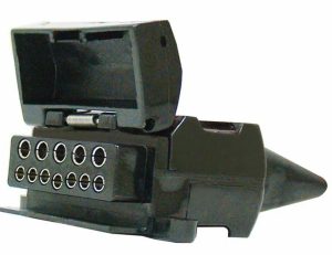 ARK Tow ball mount trailer socket plug mounting bracket inc 12 pin socket - Image 4