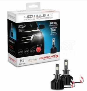 JW Speaker H3 LED Globes H3 LED Headlight Kit H3 LED Headlight Globes