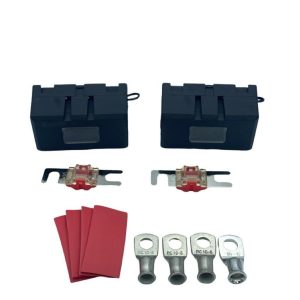 LED Midi Fuse & Fuse Holder Kit 200 Amp for Dual Battery Setup winch wiring