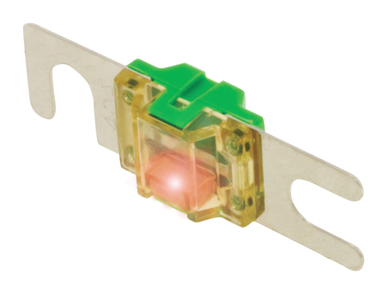 LED Midi Fuse & Fuse Holder Kit 100 Amp for Dual Battery Isolator