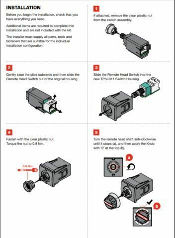 REDARC TOWPRO ELITE Switch Insert suits Toyota 300 Series drivers side panel - Image 4