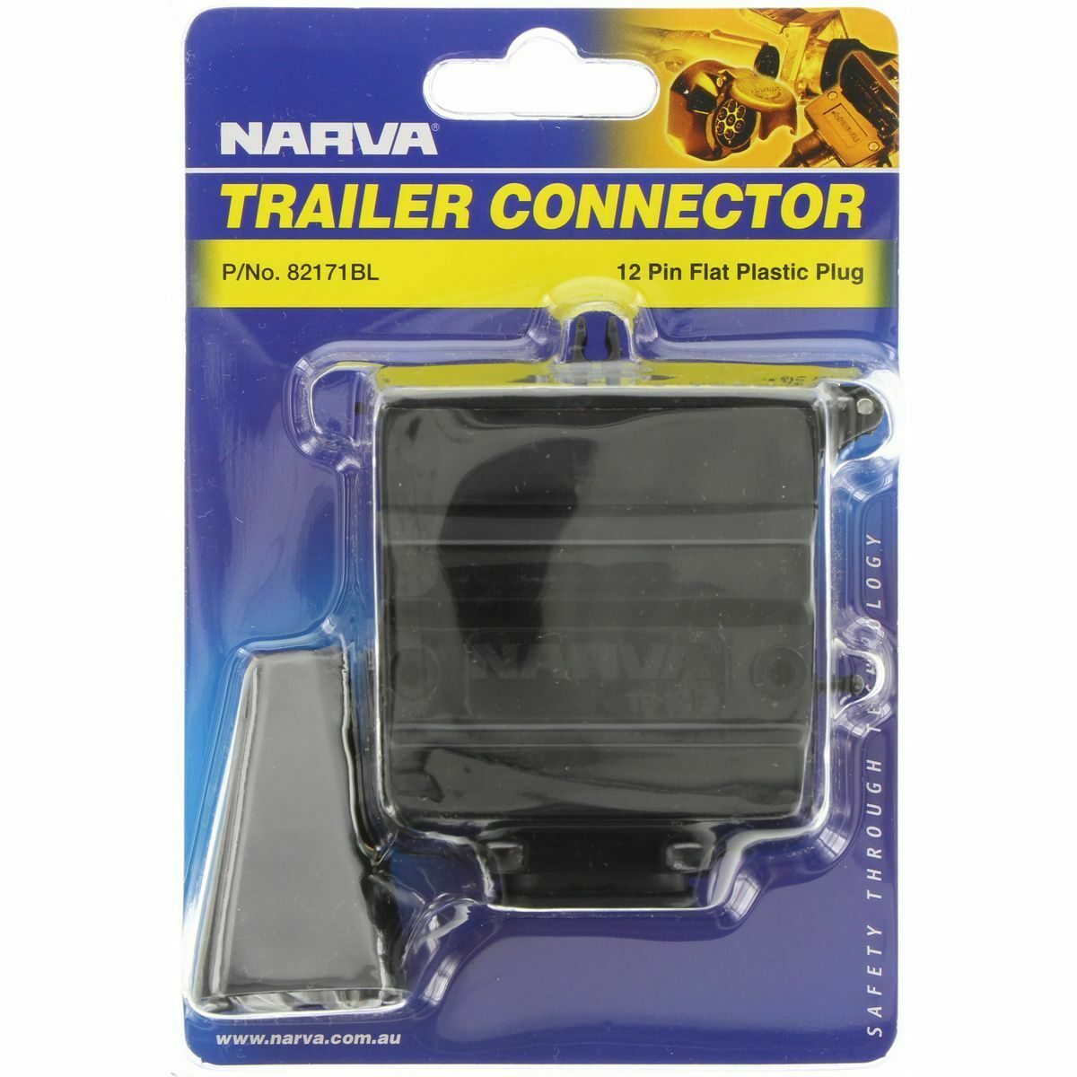 Narva 12 Pin Trailer Plug and Socket Connectors Combo Pack Camper Caravan 4WD HS Autoparts