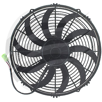 Spal Thermo Fan 14 Inch (350MM) Thermo Fan Skew Blade 12v Pusher 1841 CFM