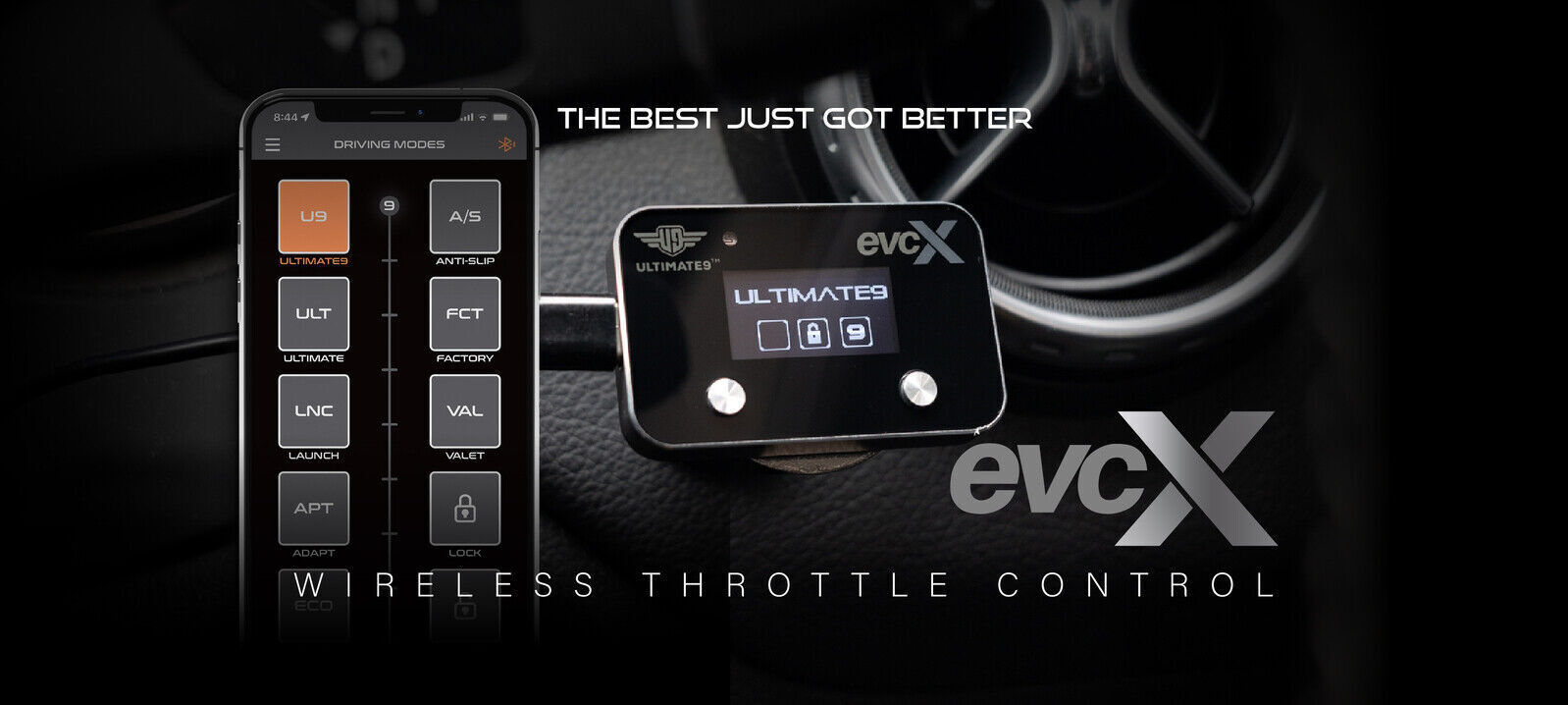 Ultimate 9 evcX Throttle Controller for Mazda BT50 2011 - 2016 - Image 6