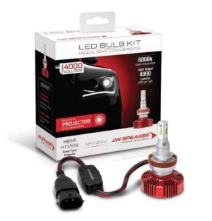H8 H9 H11 H16 Projector Light JW Speaker 4000 series 6000k white LED Headlight K