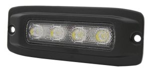 12W MINI LED WORK LIGHT FLOOD BEAM 9-32V FLUSH MOUNT - ideal reverse light