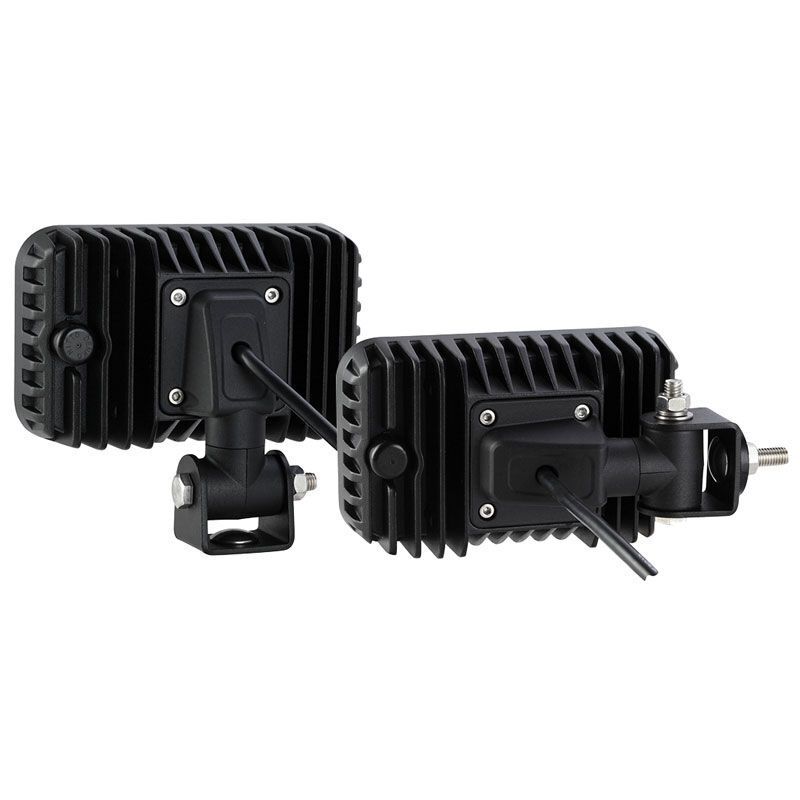 LED WORK LIGHT DUAL MOUNTING OPTIONS WIDE FLOOD BEAM 60 DEGREE 4800 LUMENS IP69K - Image 2