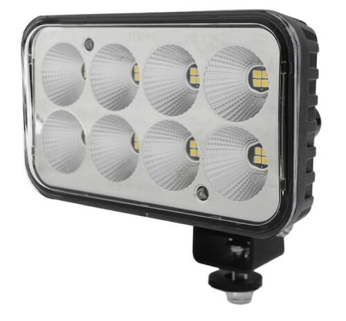 LED WORK LIGHT DUAL MOUNTING OPTIONS WIDE FLOOD BEAM 60 DEGREE 4800 LUMENS IP69K