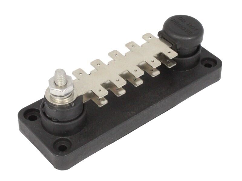 20 POINT MALE PUSH ON BUSBAR 1/4 TABS BLACK (Negative) - Image 2