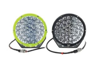 HULK 4x4 9' ROUND LED DRIVING LIGHT KIT inc INTERCHANGEABLE BEZELS & WIRING KIT - Image 3