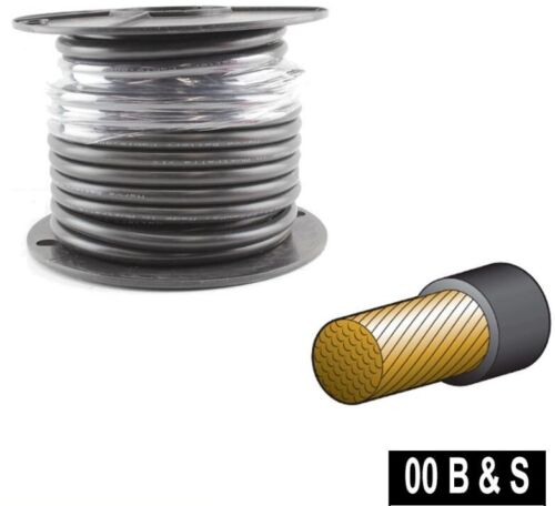 TYCAB 00 B&S 00B&S BATTERY STARTER INVERTER CABLE BLACK 10m 64.15mm2 292 Amps